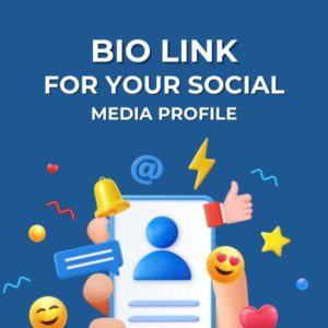 Bio Link For your Social Media Profile