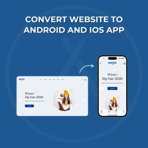 Convert Website to Android and Ios App