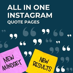 Instagram quote pages