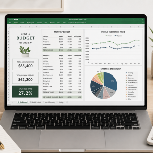Complete Annual Budget Dashboard
