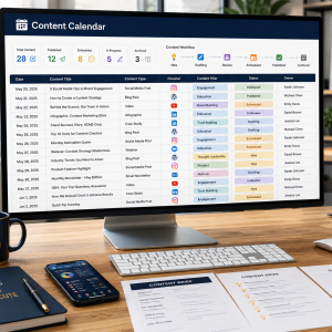 Content Marketing Calendar & Planner