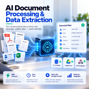 AI Document Processing & Data Extraction