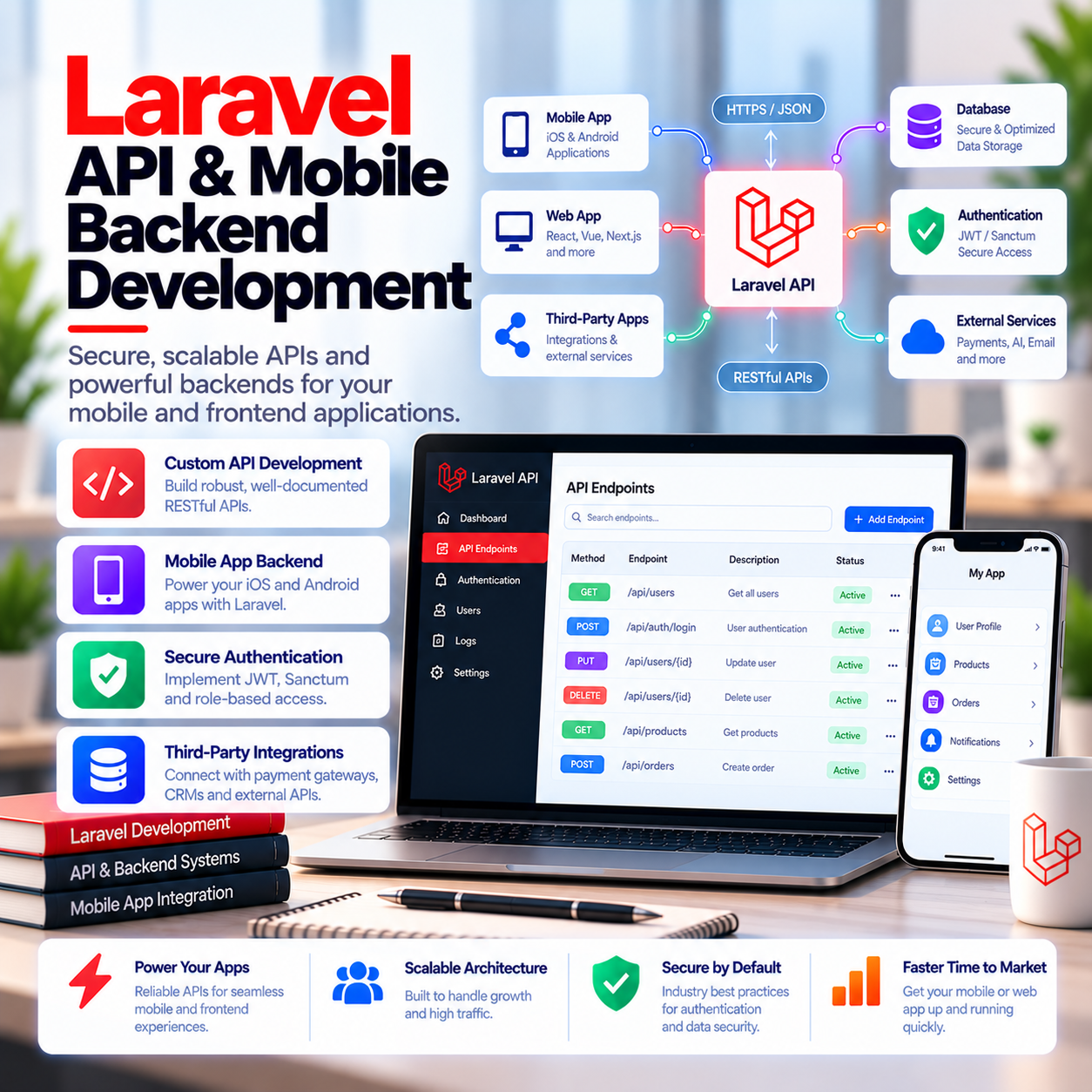 Laravel API & Mobile Backend Development